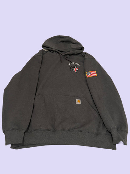 CARHART CUSTOM NEVER ENUFF SWEATSHIRT WITH HOOD